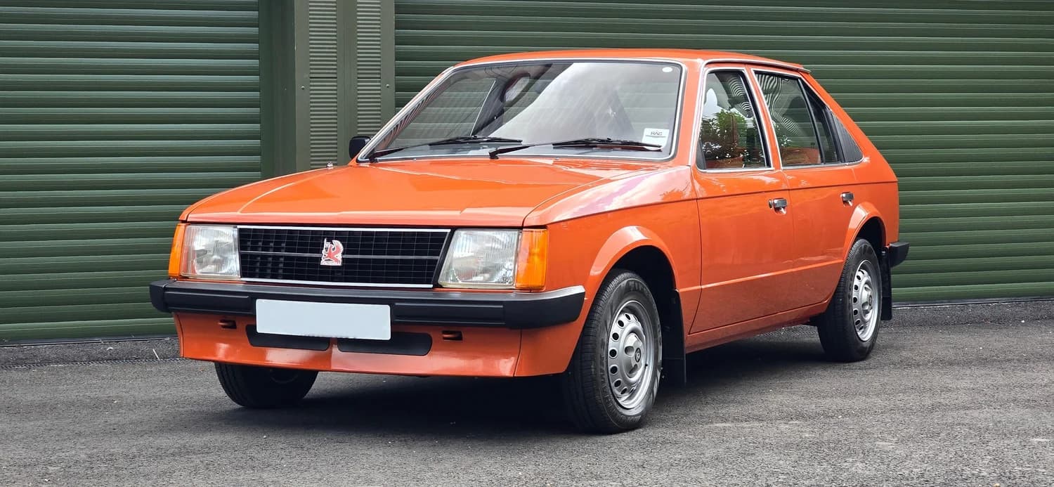 1980 Vauxhall Astra in Mandarin Red